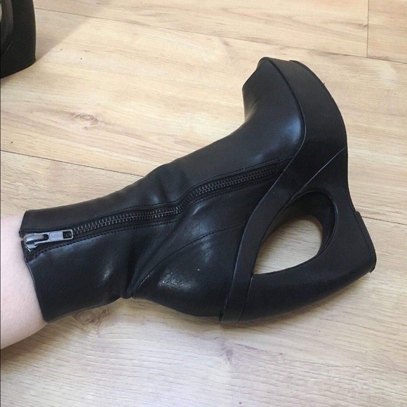 🔴SOLD🔴 Ann Demeulemeester boots Wedge Platform 7 - Picture 7 of 7